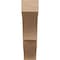 Ekena Millwork 7"W x 28"D x 28"H Thin Asheboro Rough Cedar Woodgrain TimberThane Corbel, Primed Tan CORUR07X28X28ASHRCPR - alternate 2